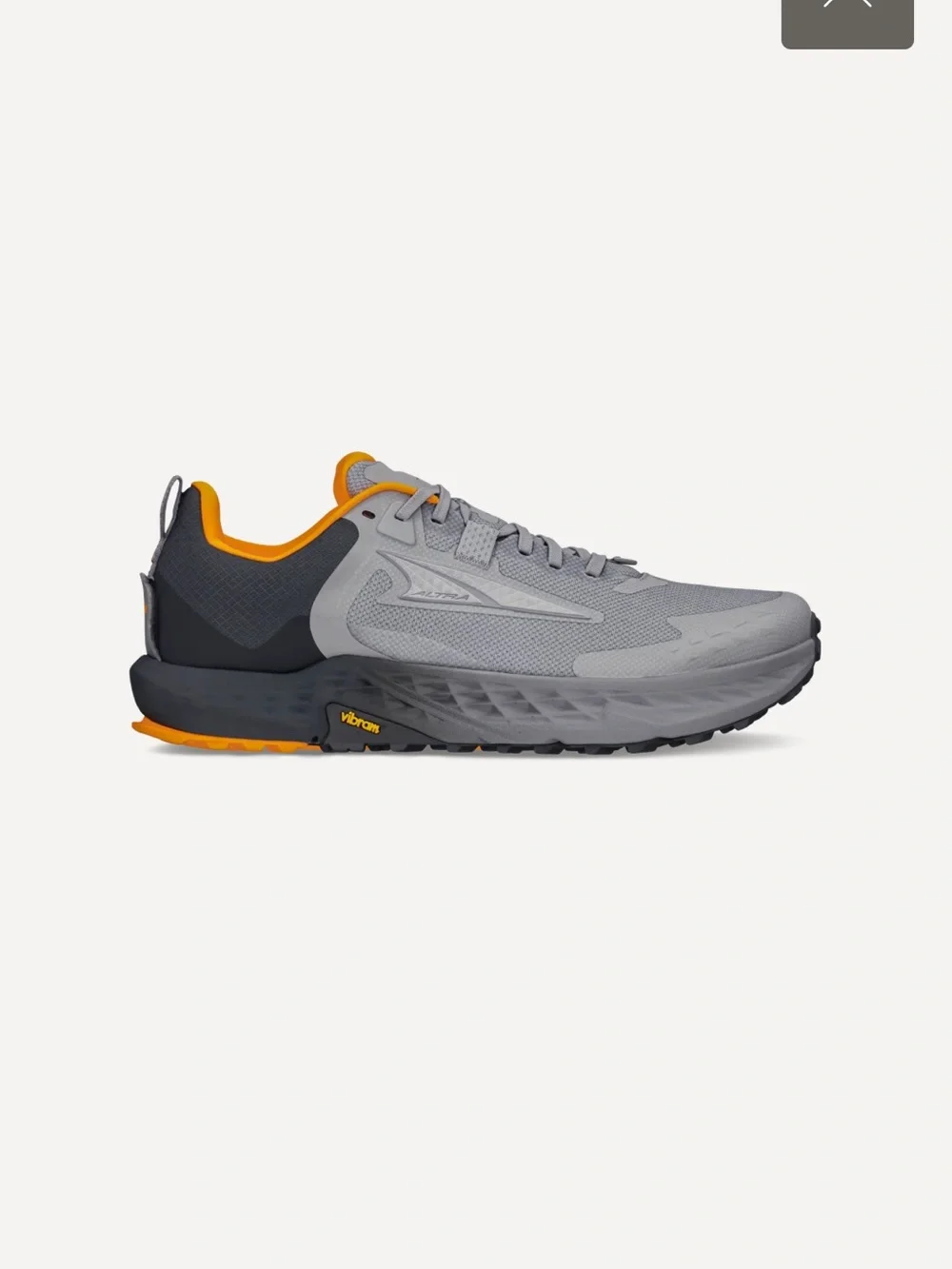 Brand New Altra Timp 5 Trail Gray Orange Trail Running ALOA85PE220 Men’s Sz 10.5